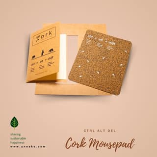 Cork mousepad