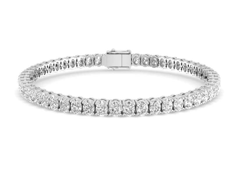 Infinite Ellipses Tennis Bracelet view 2