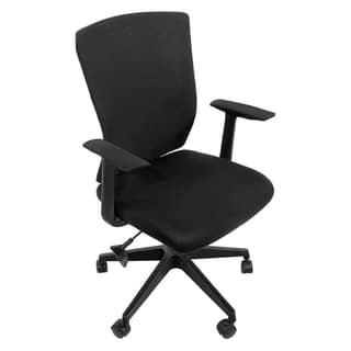 PENTHOOM Office Chair Cover Stretchable, Removable Washable Computer Chair Cover for Office, Rolling Chair Cover - Black