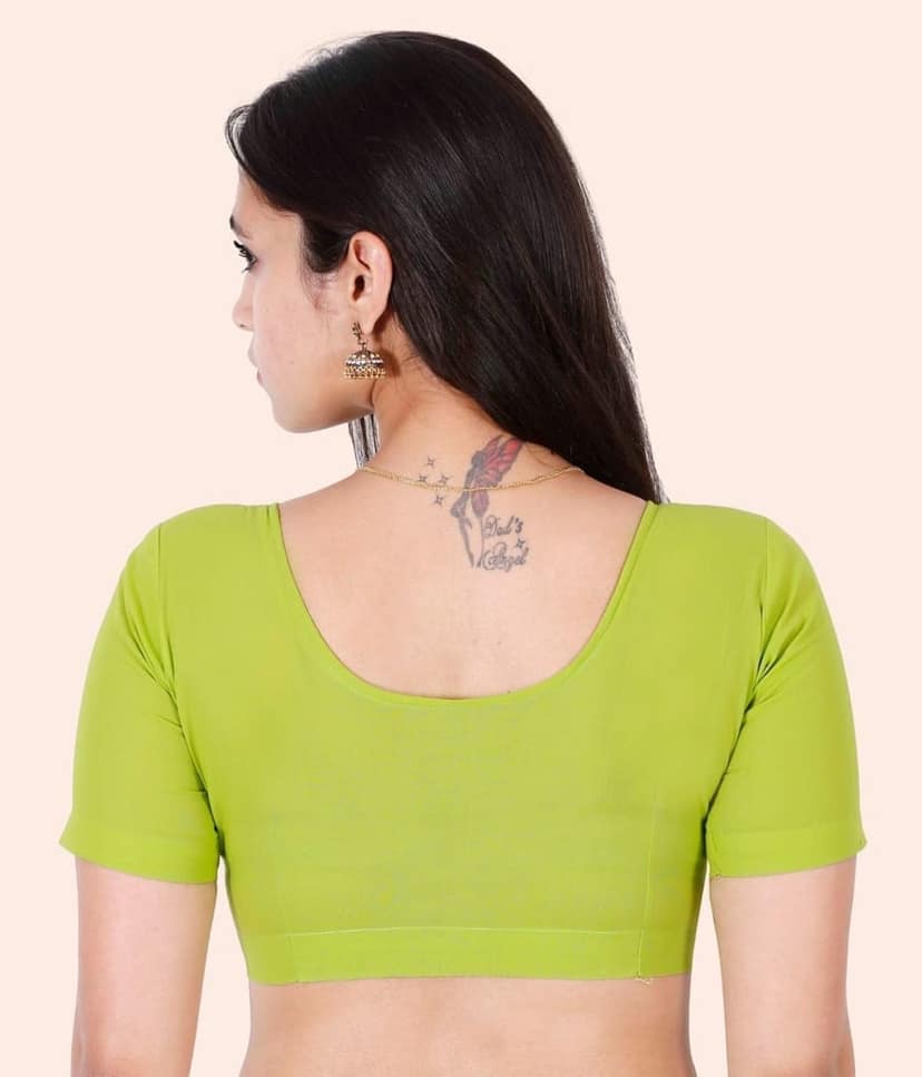 JISB Readymade blouse, Green view 2
