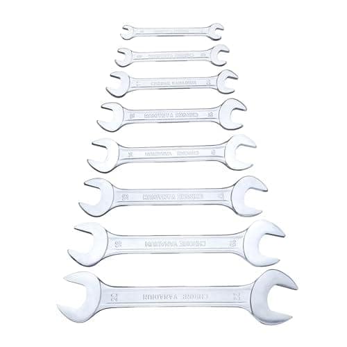 Taparia DEP-08 Double Ended Spanner Set, Open End, ‎20 x 5.5 x 4.5 cm view 2