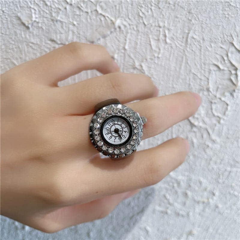 YAKH Colorful round ring watch view 2