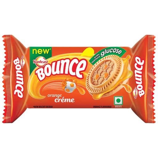Sunfeast Bounce Orange Cream 39 Gms