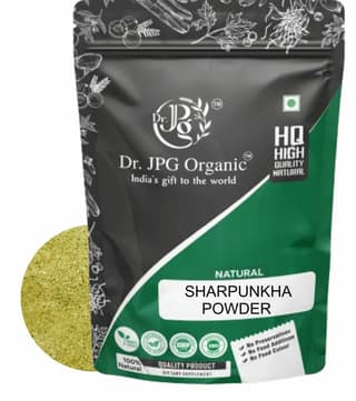 Dr. JPG Organic Natural Sharpunkha/Sarpokha Powder 200g / Tephrosia Purpurea/ISO & GMP Certified.(Pack Of 1)