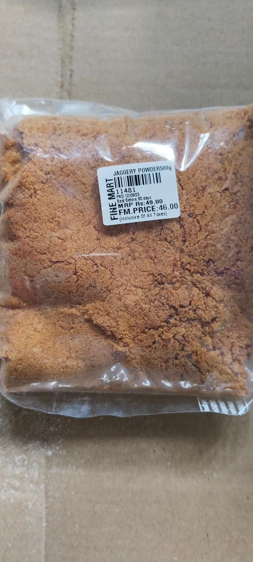 Jaggery powder