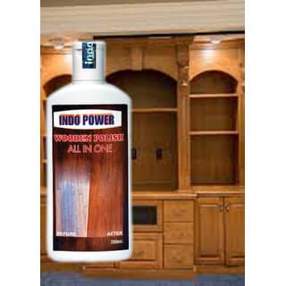 INDOPOWER ACc263-Wooden polish All In One 200ml.
