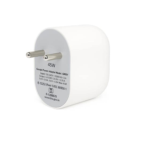 Google 45W USB-C Power Charger view 3