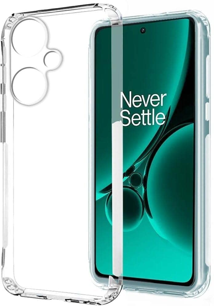 PLUGTECH TPU Ultra Hybrid Clear Camera Protection Back Cover Case for OnePlus Nord CE3
