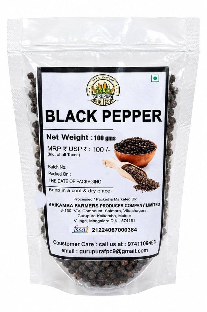 Black Pepper Good Quality - 100g