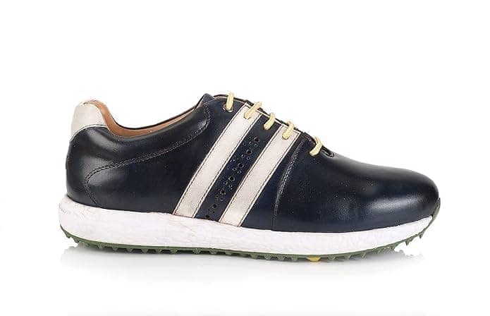 HITCARO Men Proffessional Leather Golf Shoes | Lace-Up | Phylon Sole |Waterproof | Comfortable | Breathable | Sports Shoes