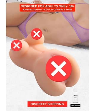 Breast & Vagina Hot Sexy Doll for Men Masturbation Enjoy real Partner Sex ( Free Lube)