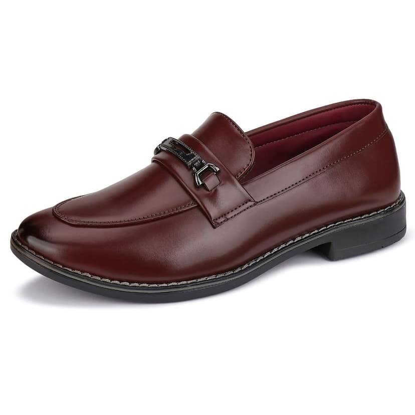 Bersache men Comfortable stylish trending formal shoe Derby For Men's view 6
