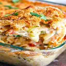 Tuna noodle casserole