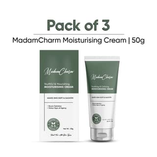 MadamCharm Moisturizing Cream | Neutral PH 5.5 | Vitamin E | 50g