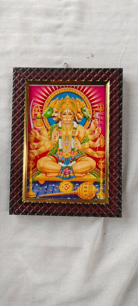 Lord Hanuman Photo Frame
