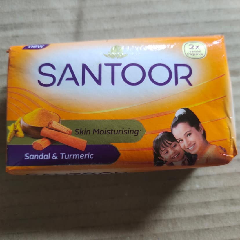 Santoor Bathing Soap - Sandal & Turmeric