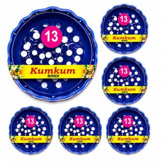Premium Black Round Bindi for Women & Kids