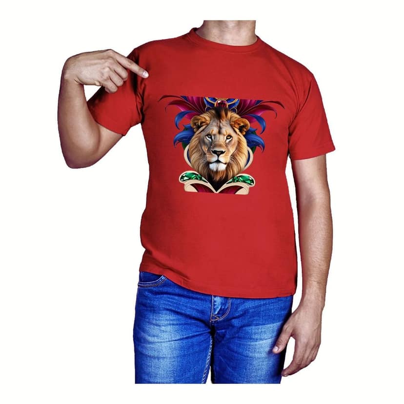 Trishoolin SSHAYU Printed T-Shirt | Design 10196MB | Regular Fit | Crew Neck / Round Neck Half Sleeve | Pack of 1