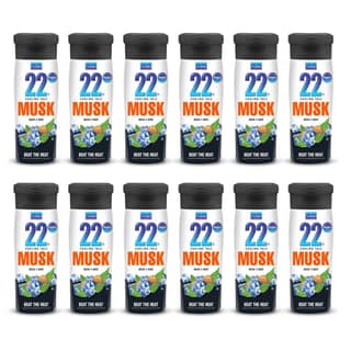 Vi-John 22 Degree Cooling Talc Beat the Heat Musk, Neem and Mint-300g (Pack of 12)