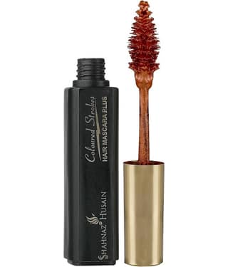 Shahnaz Husain Hair Mascara Plus - Instant Glamour Hair Colour - 10ml/ Shade No.3- Plum