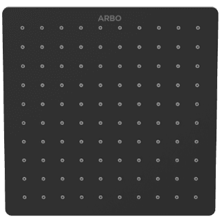 OS-MB-210 Square 8" x 8" Inch SUS 304 Rainfall Overhead Shower (Matt Black)