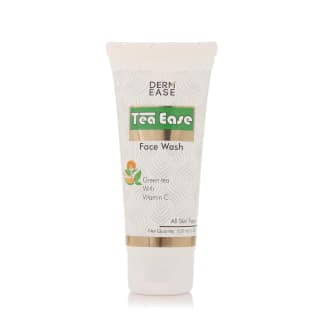 Dermease Green Tea & Charcoal Face Wash with Vitamin C