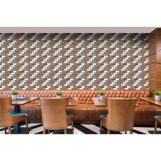 Orientbell Wall Tiles EHM Brick Multi 5 Pcs