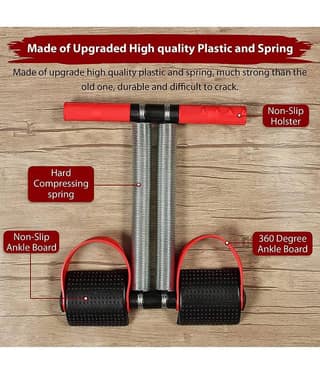 Oddish® Tummy Trimmer Double Spring for Men & Women, Body tonner, Waist trimmer, Fat Buster, Abs Exercise & fitness Equipment, abdominal exercise for Home & Gym Use .