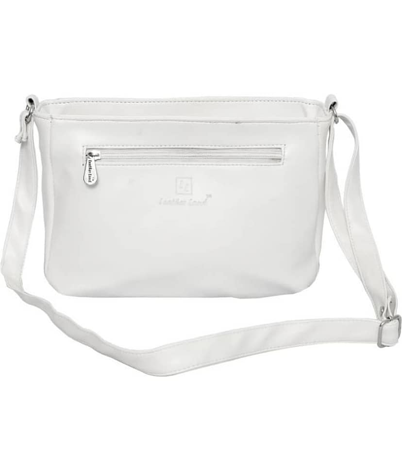 Leather Land Sling Bag Non Leather Set of 1 ( Black ) view 2