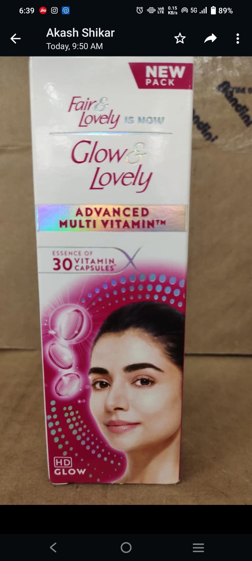 Glow and lovely advance multivitamin capsule