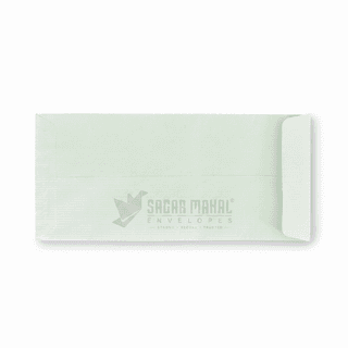 11 x 5 Inch Green Cloth Lined Envelope 100 GSM (Regular Quality) - Durable Green Cloth Lined Envelope for Official & Secure Mailing 200 picece