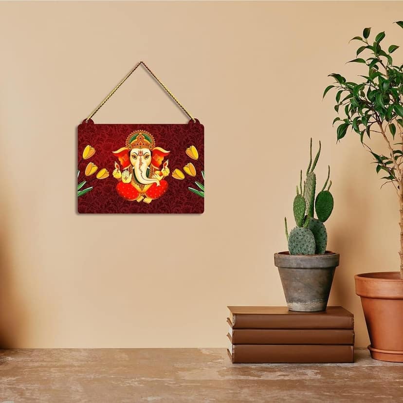 Wall Hangings for Home Decoration Items for Living Room Decor Welcome Home Wall Hanging for Home Office Decoration Handmade Craft Decorative Wall Art (WH1301) view 2