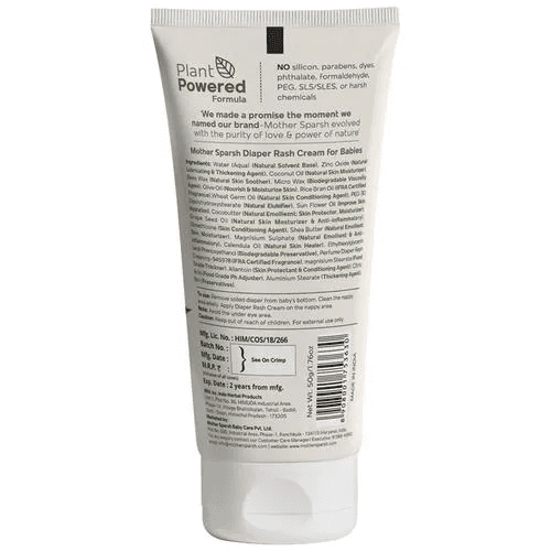 Mother Sparsh Baby Plant Powered Diaper Rash Cream 50 Gms view 2