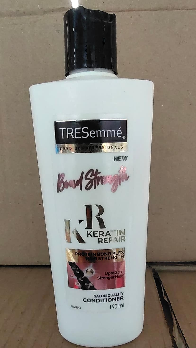 TRESemme Hair Conditioner bond strength