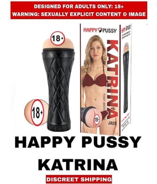 Sexual Wellness Men's Sex Toys Masturbator Fleshlight Happy Pussy Katrina Jade Masturbator for Men