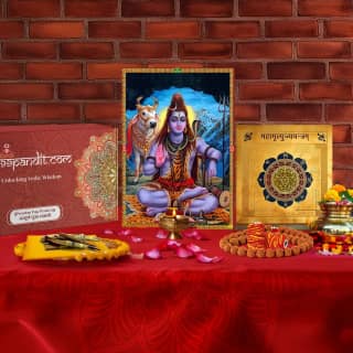 Mahamrityunjay Path Puja Samagri Kit 18 Items