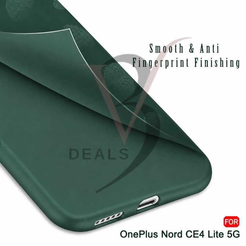 V3Deals Compatible OnePlus Nord CE 4 Lite 5G Silicone Cover Durable premium silicone construction offers long-lasting daily protection without adding bulk to your phone. view 5