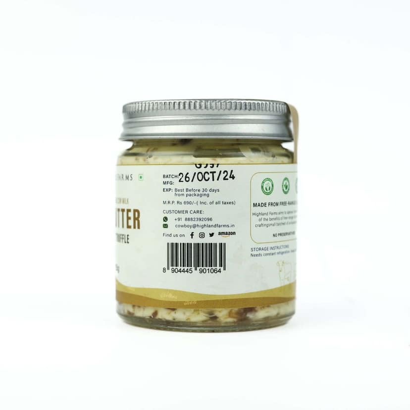 A2 Butter Black Truffle 125G view 2