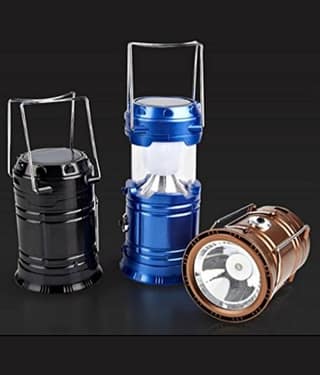 QitmirMKT Emergency Rechargeable Solar Lantern 10W Multicolor Emergency Light ( Pack of 1 )