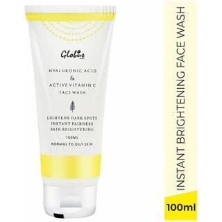 GLOBUS NATURALS AntiAgeing Face Wash with Hyluronic Acid and Vitamin C 100ml