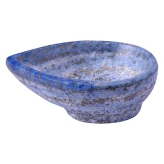 Lapis Lazuli Deepak, Handmade Diya for Temple, Ramlala, Diwali, Navratri Pooja and Festival Decoration Lightning Diya(KI_119) by Krishna Impex