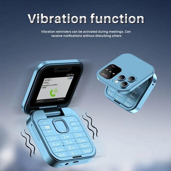 Samsung i16 Mini Flip Phone view 4
