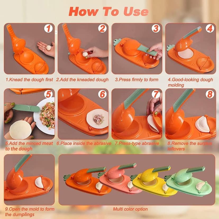 Wholesale Item - NEW 2 IN 1 PURI MOMOS MAKER - MOQ 39 Pieces view 2