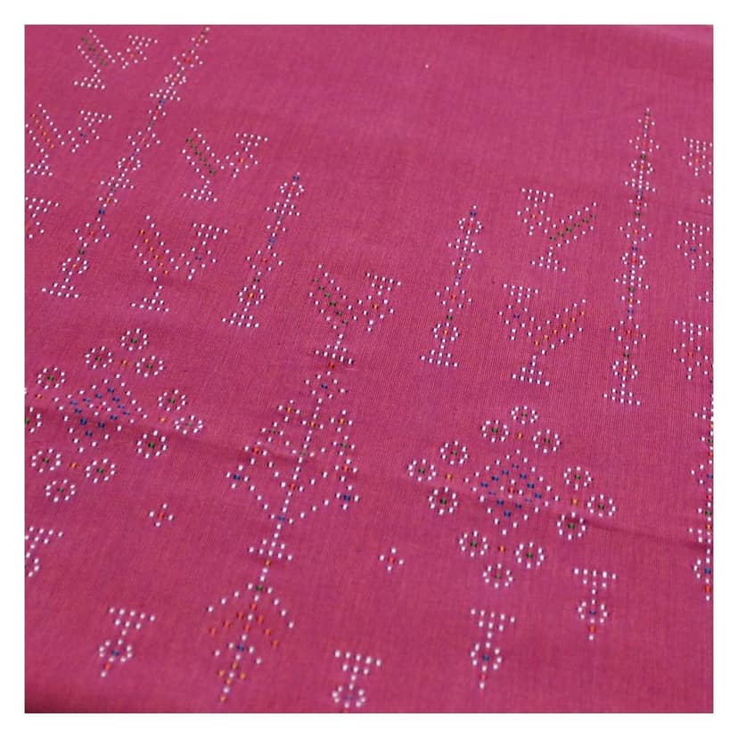 Garvi Gurjari (A Gujarat Govt Enterprise Handwoven Cotton Tangaliya Top/Kurti Material (GGCTKM16) view 3