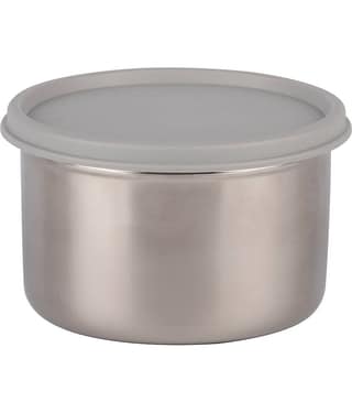 Generic 500ml Stainless Steel Pink Food Container ( Set of 1 )