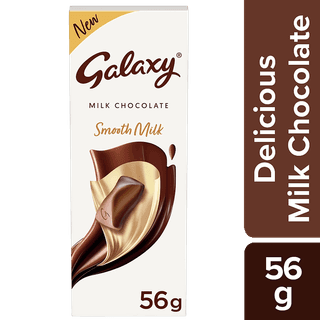Galaxy Silky Smooth Milk Chocolate Bar, 56 G