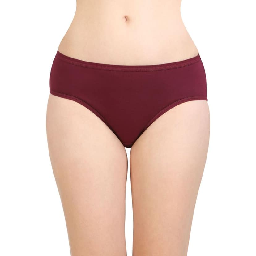 Bodycare women's combed cotton assorted Hipster Panty Pack of 3 ( 26D ) view 2