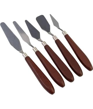 Bianyo Painting Palette Knife Set - 5 Pieces