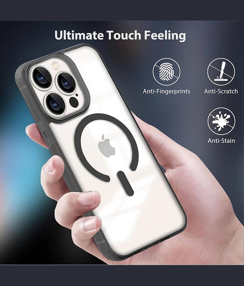 BIG WINGS Shock Proof Case Compatible For Polycarbonate Apple iPhone 15 Pro ( Pack of 1 ) view 2