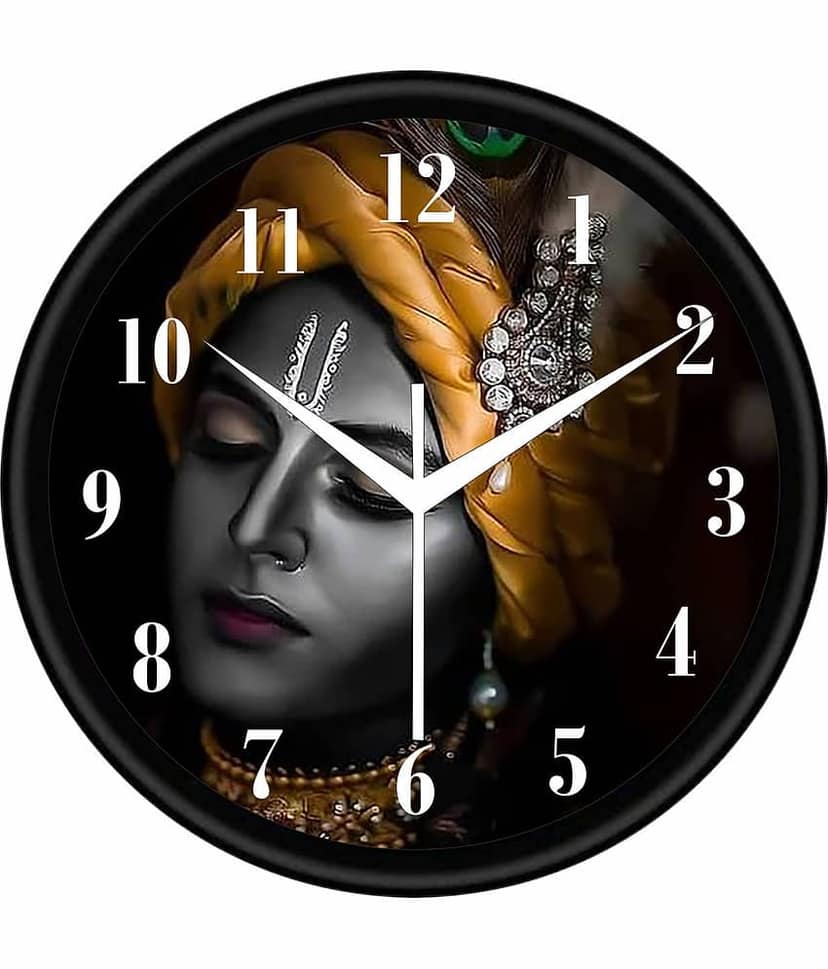 KP CRAFT Circular Analog Wall Clock